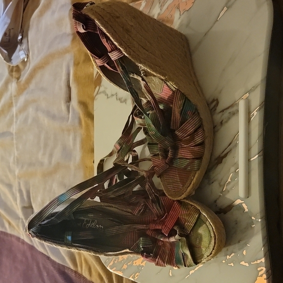 Sam Edelman  Lace Up Espadrilles - Picture 1 of 4